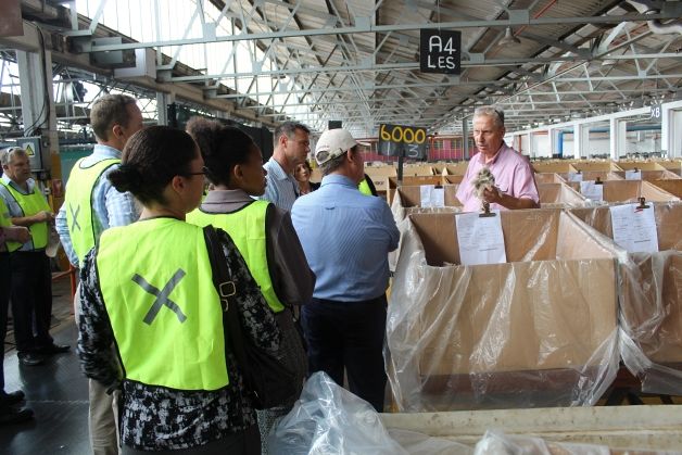 Exporters Eastern Cape tour BKB's Port Elizabeth facility