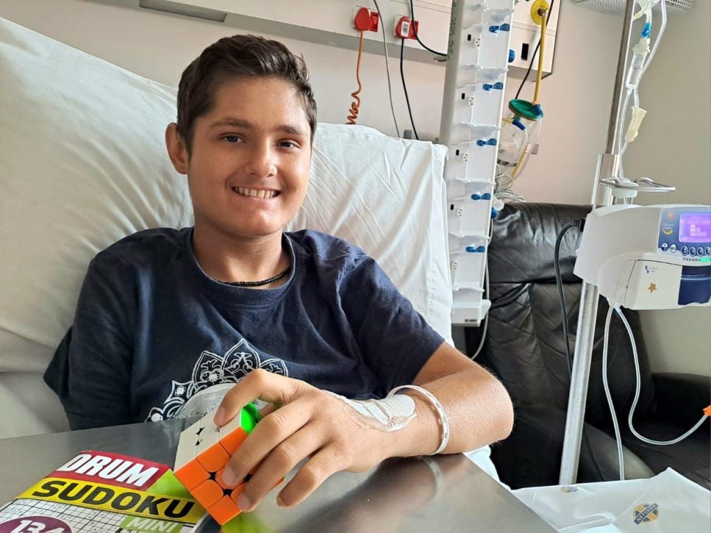 Daniel (15) is losing his health battle