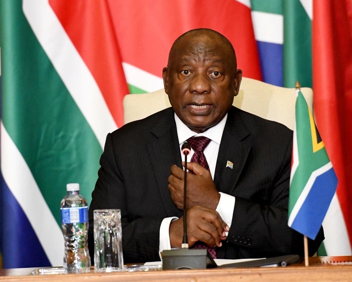 Ramaphosa after peace mission: 'Positive reception from both camps'