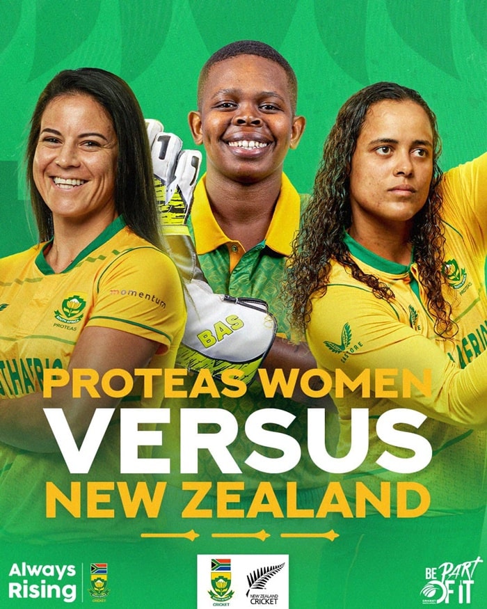 New Zealand reports in SA for showdowns with Protea women's cricket team