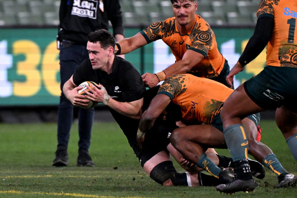 Rugby Championship: All Blacks sweep the Wallabies