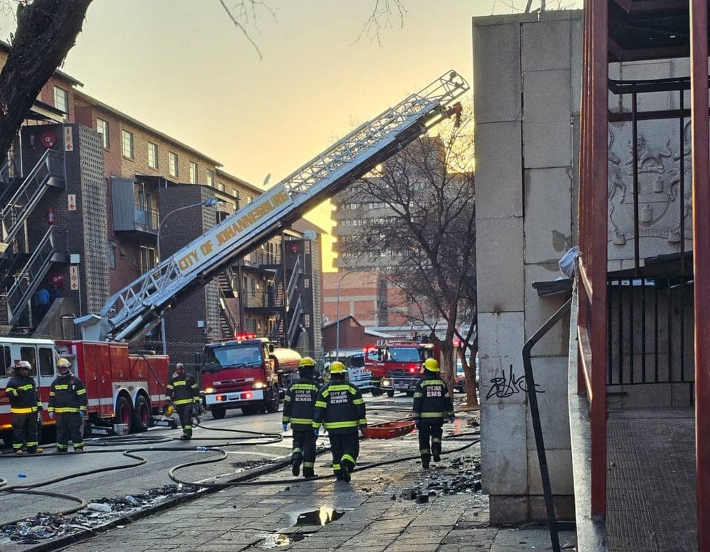 Jhb fire: Survivors housed in nearby buildings
