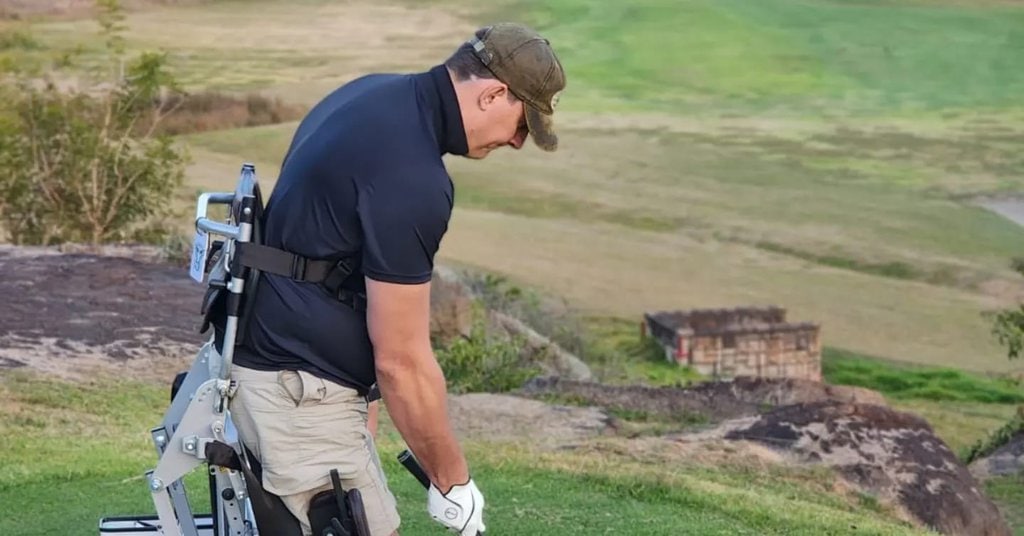 Paraplegic's golf dream gets wings thanks to wheelchair