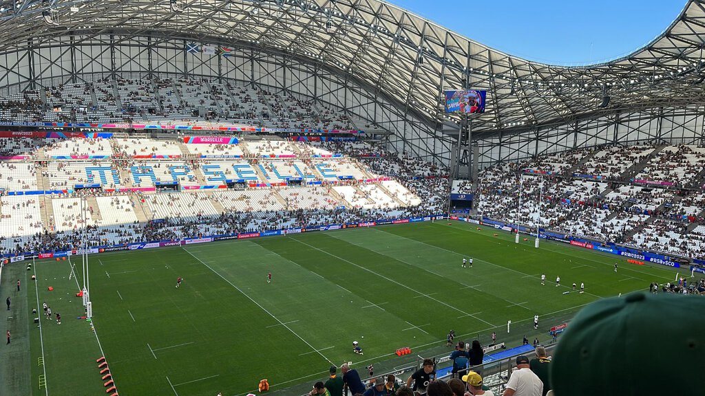 Rugby World Cup: Chaos at French stadiums