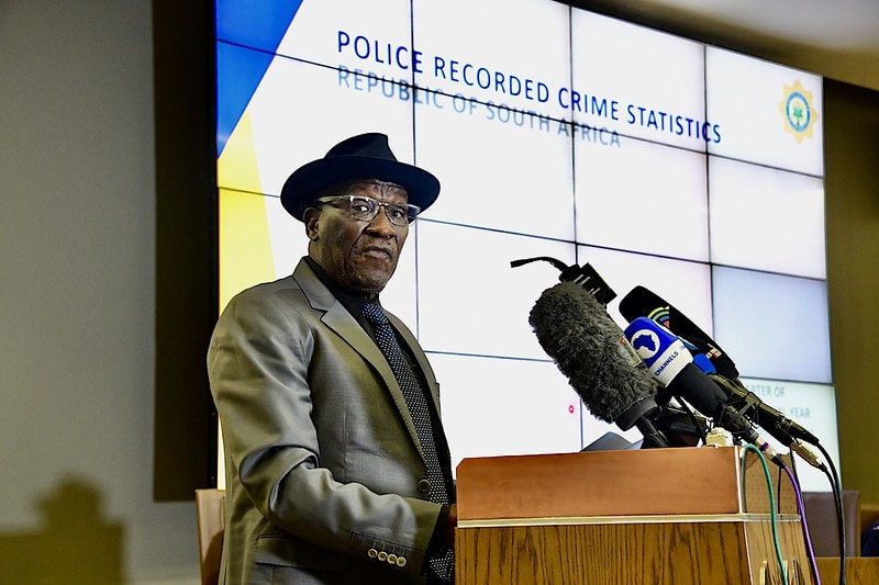 Cele says high crime levels 'not just the police's fault'