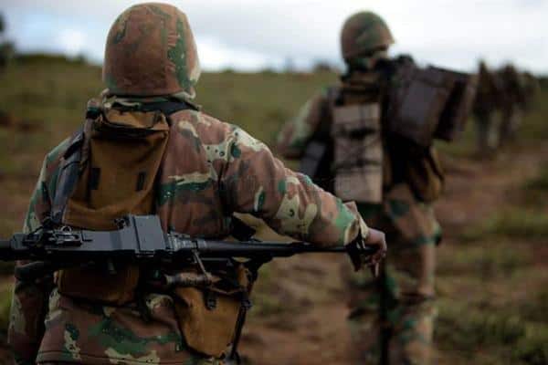 SA soldiers arrested in DRC