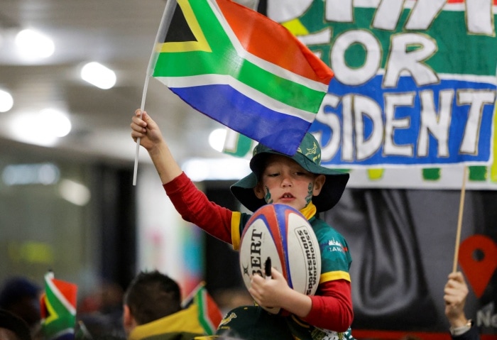 Photos: Hero's reception for Bokke