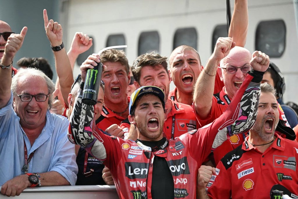 'The Beast' is back on MotoGP podium