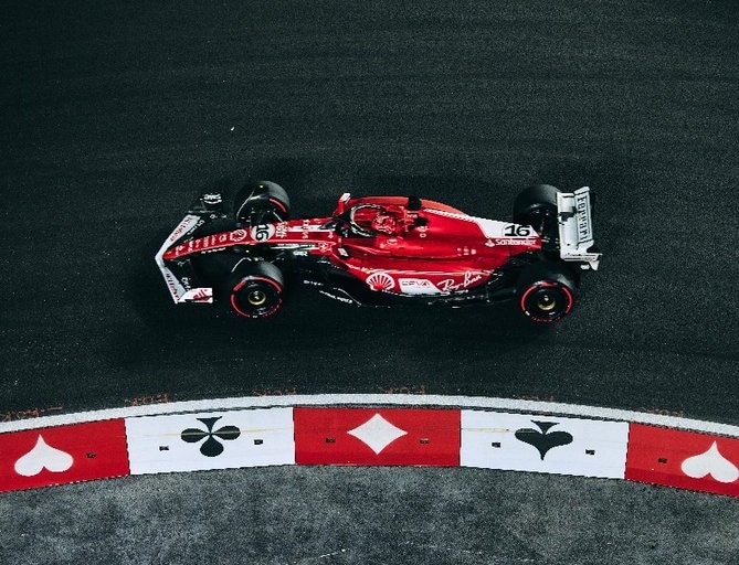 Leclerc wants to hold an F1 party in Vegas