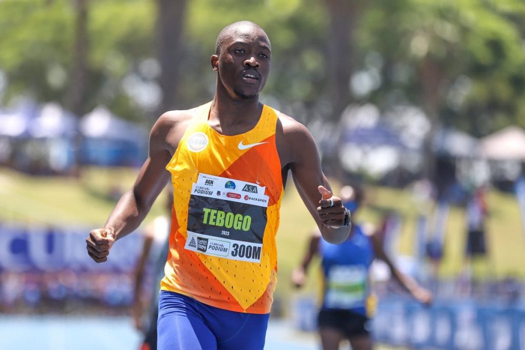 Botswana's Tebogo is looking for double gold at the Games