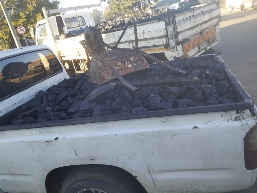 Nine arrested over suspected stolen coal