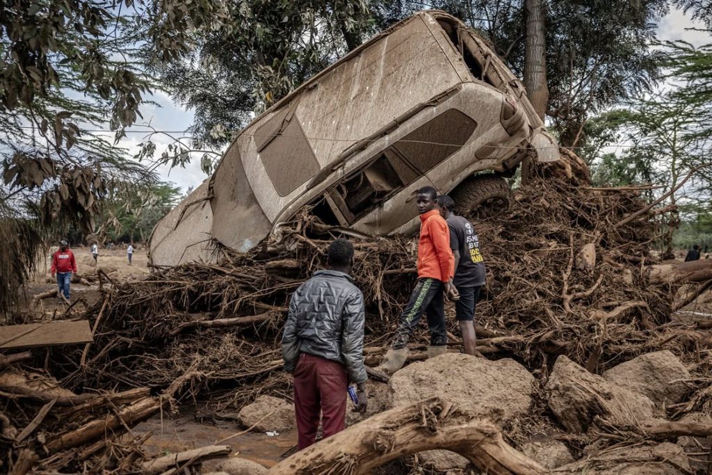 Dozens killed when dam breaks in Kenya