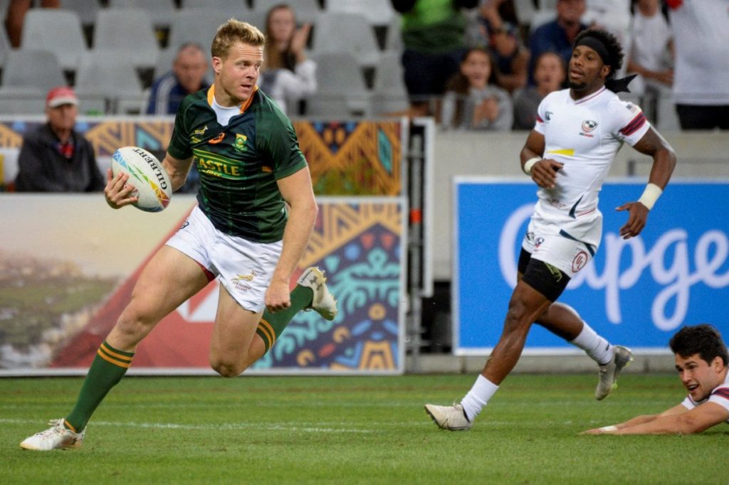 Sage's feet are itching for rugby sevens