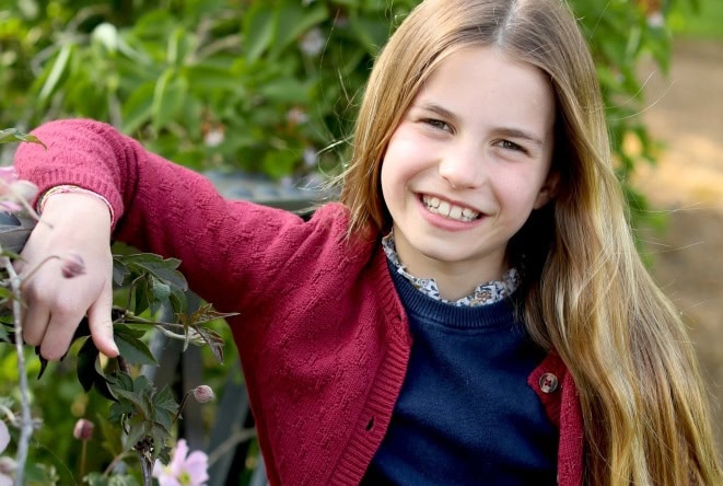 Photo: Princess Charlotte's 9th birthday celebrated with adorable photo