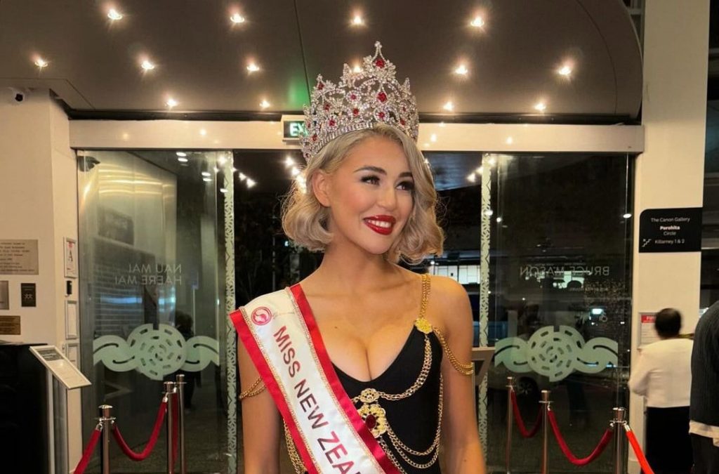 Kiwi Canadian beauty Miss.  New Zealand crowned