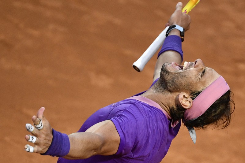 Tennis' emperors are in Rome