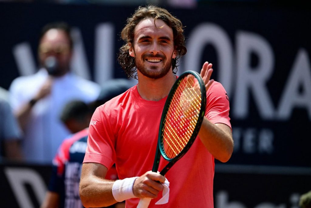 While giants fall, Tsitsipas stands strong